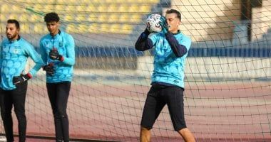 محمود جاد ينتظم فى مران المصرى بعد انتهاء إجازة زواج مدتها 72 ساعة