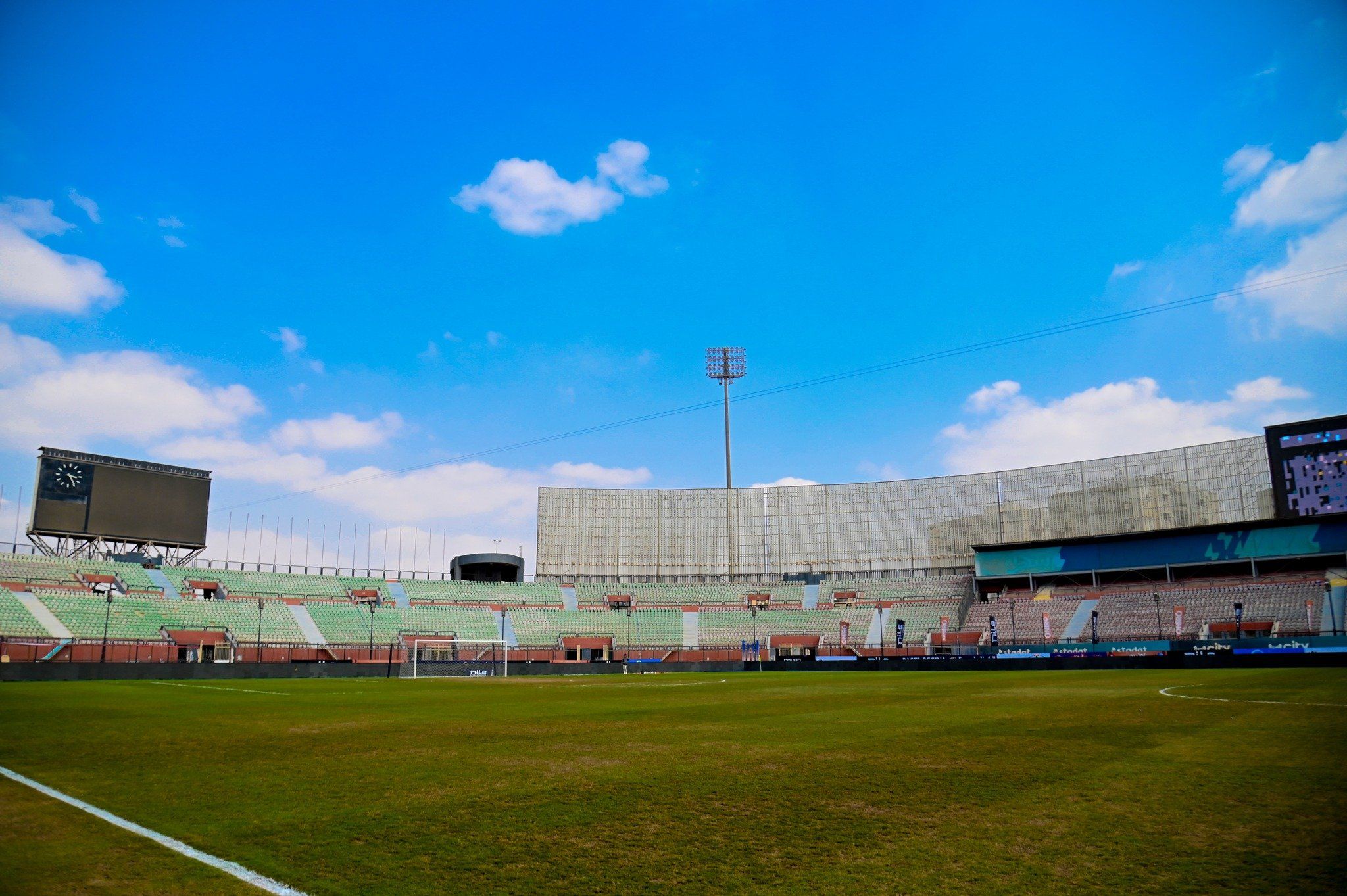 استاد السلام جاهز لاستضافة مباراة الزمالك وبتروجت فى الدوري.. صور