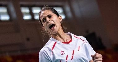 نور يسرى تهزم ضحى هانى وتتوج بذهبية بطولة أفريقيا للريشة الطائرة