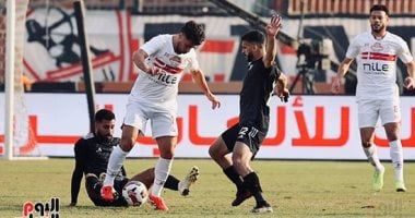 أهداف مباراة الزمالك وبتروجت فى أول ظهور لبيسيرو مع الفارس الأبيض