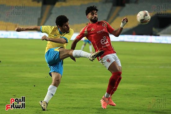 الأهلى يتقدم على الإسماعيلى بهدف بعد مرور 30 دقيقة.. صور