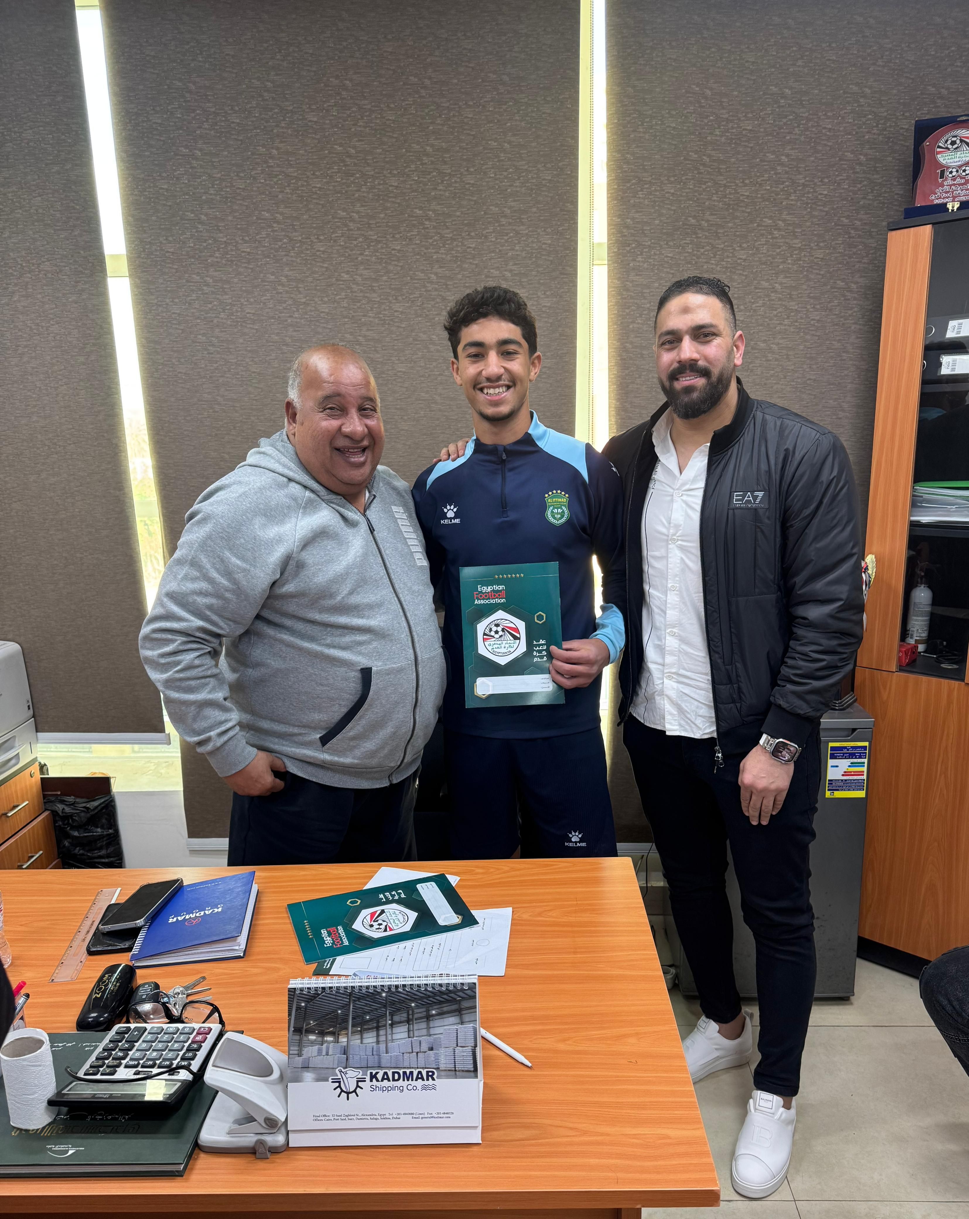 الاتحاد السكندري يوقع عقد احتراف لـ مؤمن شريف