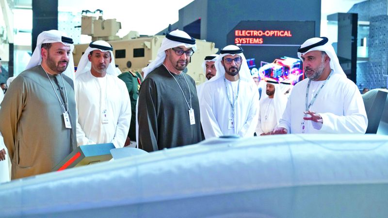 الامارات | رئيس الدولة: «آيدكس» منصة مهمة لابتكارات الشركات والجهات الدفاعية العالمية