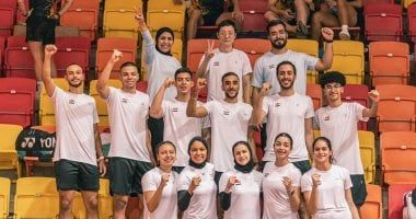 5 ميداليات حصيلة مشاركة الفراعنة فى بطولة أفريقيا للريشة الطائرة بالكاميرون