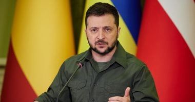 رئيس أوكرانيا يعلن وصوله إلى الإمارات فى زيارة تحمل "برنامجا إنسانيا كبيرا"