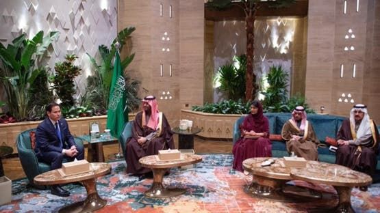 الخليج اليوم .. ولي العهد السعودي يبحث مع وزير الخارجية الأميركي الأوضاع الإقليمية والدولية