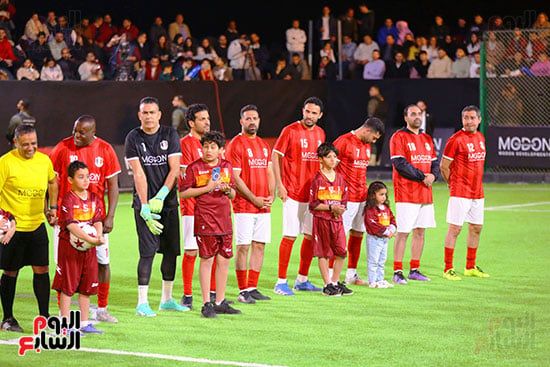 فوز أساطير العالم على الأساطير المصريين بركلات الترجيح 6-5.. صور