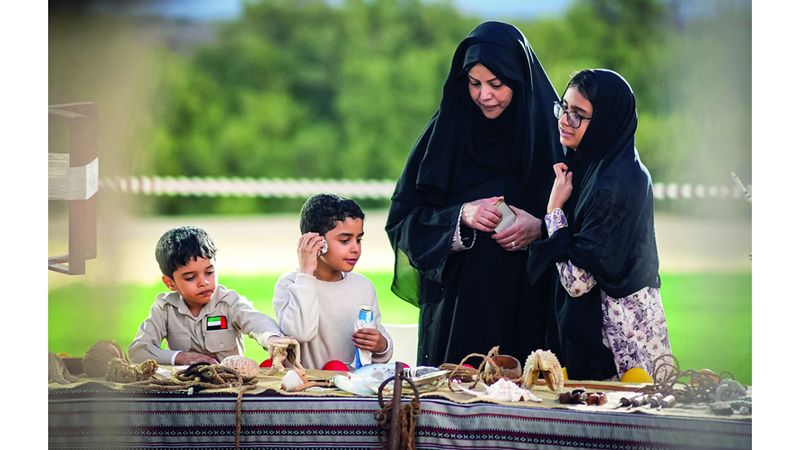 الامارات | ركن الطفل في «الظفرة البحري».. التراث ليس مجرد حكاية