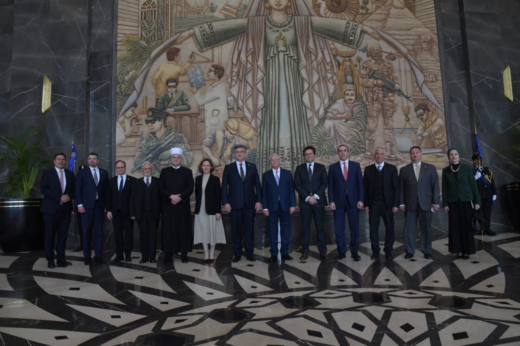 رئيس مجلس النواب يلتقى رئيس وزراء جمهورية كرواتيا