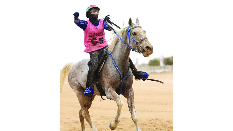 الامارات | العُمانية زمزم بطلة السيدات في «مهرجان محمد بن راشد للقدرة»