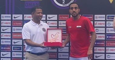 محمد نصر أفضل لاعب فى مباراة مصر و تشيلى فى بطولة كأس الأمم العالمية