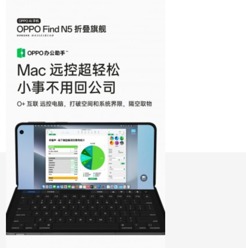 تكنولوجيا: OPPO Find N5 يجلب تكامل MacOS مع ميزة سطح المكتب البعيد