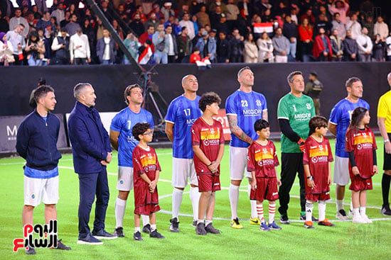 فوز أساطير العالم على الأساطير المصريين بركلات الترجيح 6-5.. صور