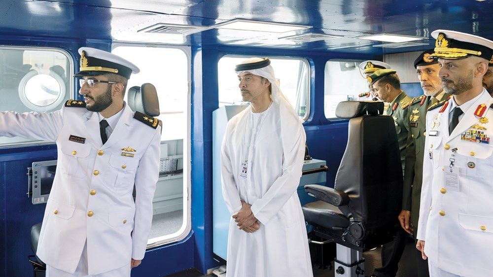 هزاع بن زايد: تقنيات متطورة وقدرات عالية تعزز جاهزية القوات البحرية وكفاءتها