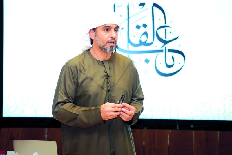 الامارات | رحلة إبداعية بين حروف الخط العربي في مكتبة محمد بن راشد