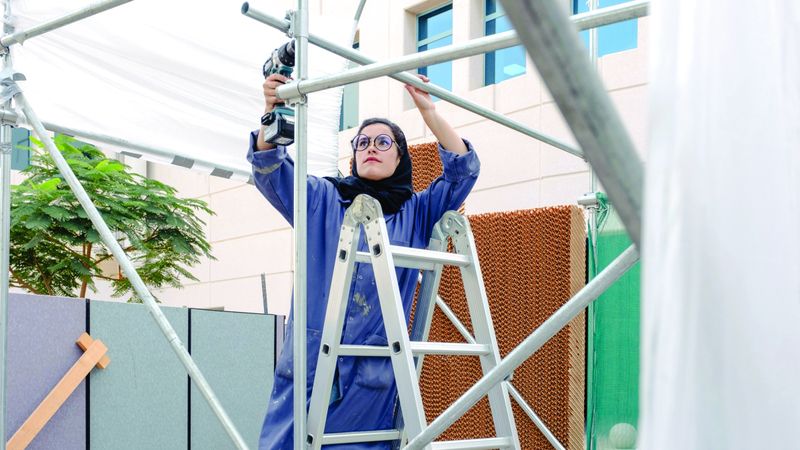 الامارات | عزة أبوعلم تستكشف العمارة وإنتاج الغذاء في الإمارات «على نار هادئة»