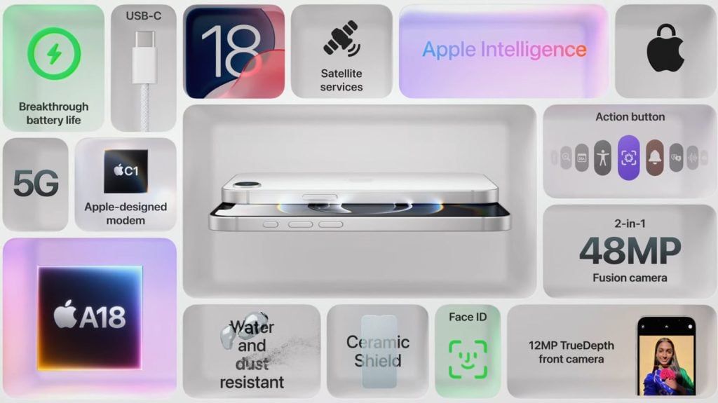 تكنولوجيا: iPhone 16e.. المواصفات الكاملة والسعر والألوان