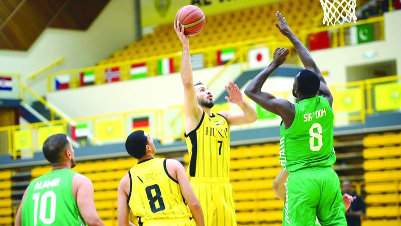 الامارات | 4 مباريات في ثانية جولات «تمهيدي كأس السلة»