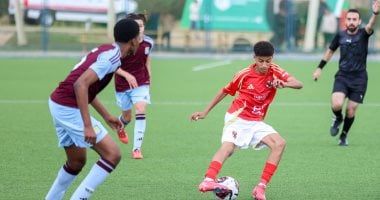الأهلي يتعادل مع أستون فيلا الانجليزي في بطولة زد الدولية للناشئين 2010