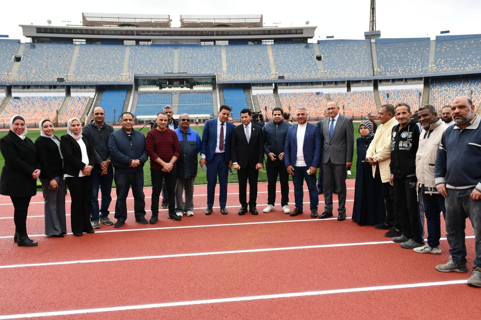 أشرف صبحي: تطوير استاد القاهرة يأتي في إطار دعم القيادة السياسية للرياضة المصرية