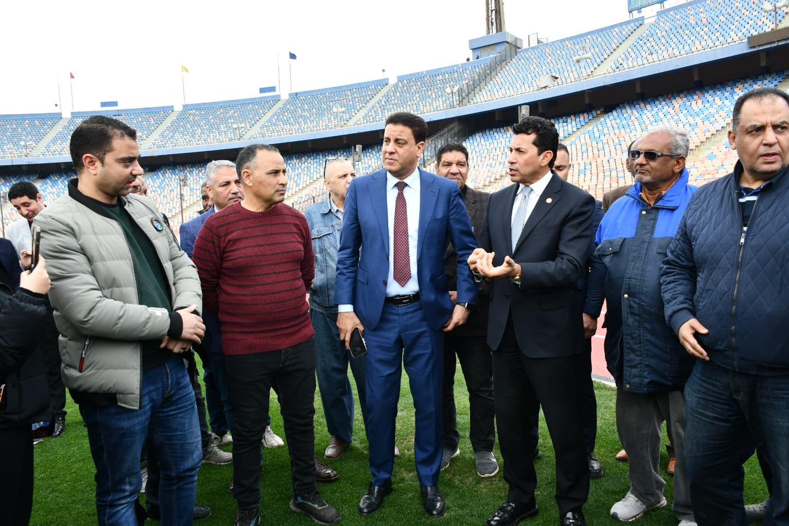 أشرف صبحي: تطوير استاد القاهرة يأتي في إطار دعم القيادة السياسية للرياضة المصرية