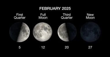 تكنولوجيا: نصف القمر يضىء السماء الليلة