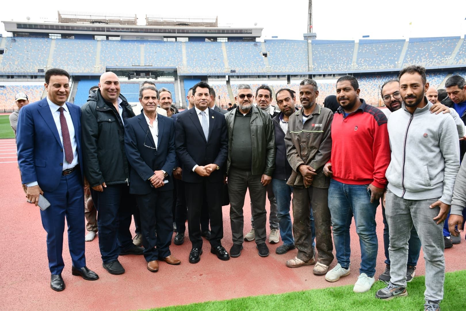 أشرف صبحي: تطوير استاد القاهرة يأتي في إطار دعم القيادة السياسية للرياضة المصرية