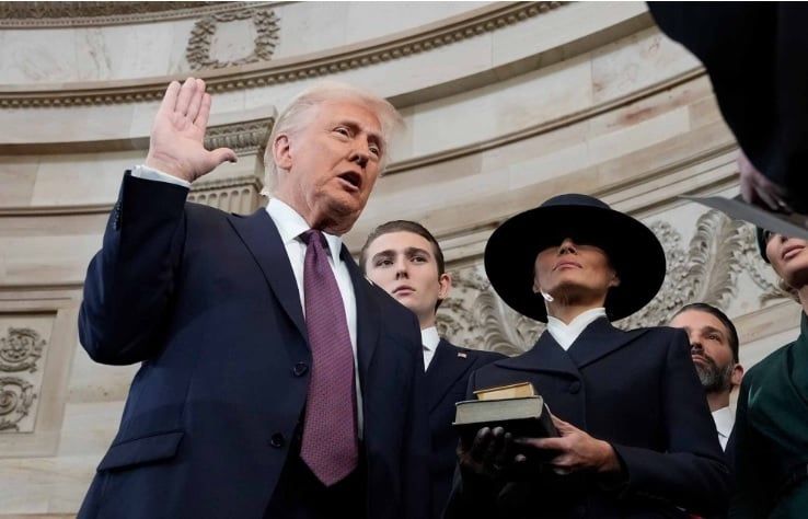 مطار باسمه وعيد ميلاده عطلة رسمية.. حزب ترامب يثير الجدل × 30 يوم.. تفاصيل