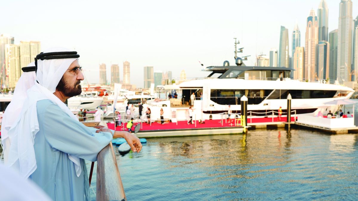 الامارات | محمد بن راشد يزور معرض دبي العالمي للقوارب 2025