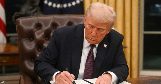 ترامب يتخذ اول قرار عسكري ضد الحوثي