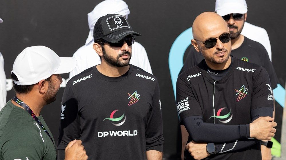 حمدان بن محمد يشهد جانباً من فعاليات اليوم الثاني لـ"ألعاب دبي 2025"