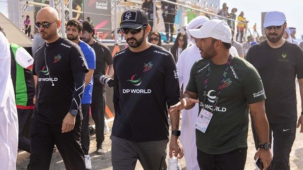 حمدان بن محمد يشهد جانباً من فعاليات اليوم الثاني لـ"ألعاب دبي 2025"