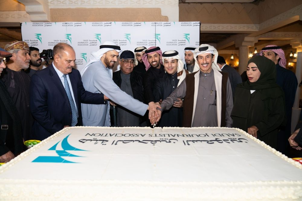 صور.. هيئة الصحفيين تدشن شعارها الجديد بمشاركة إعلامية عربية ودولية