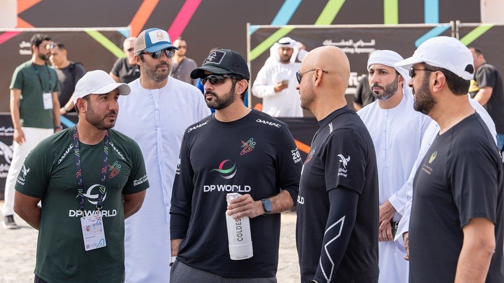 حمدان بن محمد يشهد جانباً من فعاليات اليوم الثاني لـ"ألعاب دبي 2025"