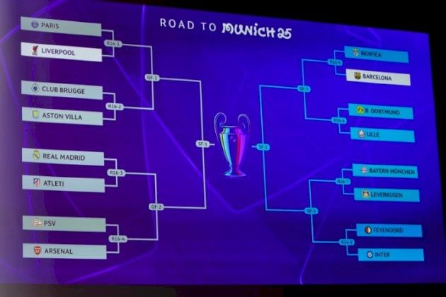 دوري أبطال أوروبا: سان جرمان-ليفربول ودربي مدريد الابرز في ثمن النهائي