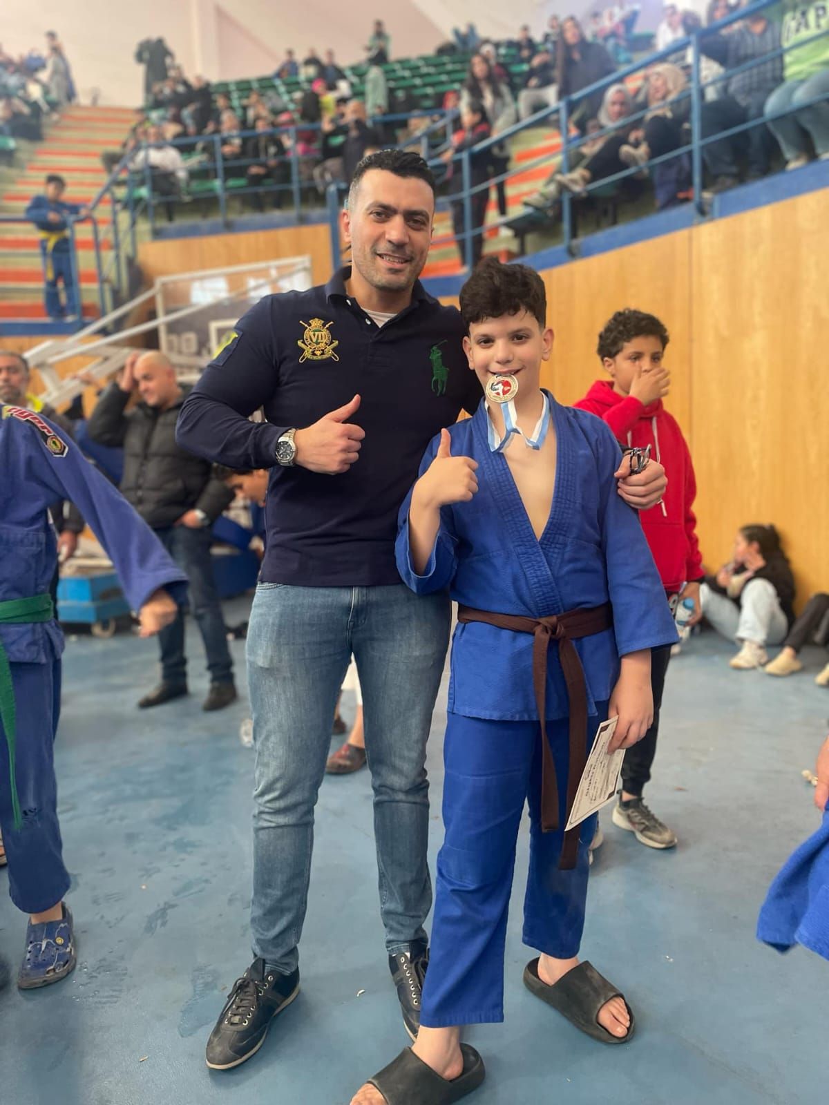 عمرو شهاب عشوش يتوج بالمركز الثانى فى بطولة الجمهورية للجودو