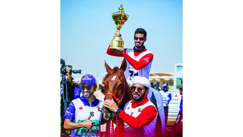 الامارات | سيف المزروعي ينتزع «كأس جميلتي» في «مهرجان محمد بن راشد للقدرة»