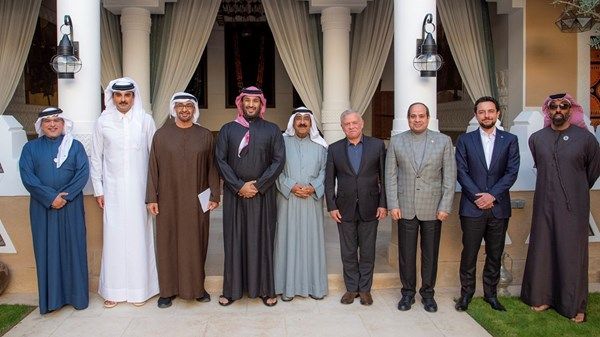 رئيس الدولة: شاركت في لقاء أخوي مع عدد من قادة دول مجلس التعاون والأردن ومصر