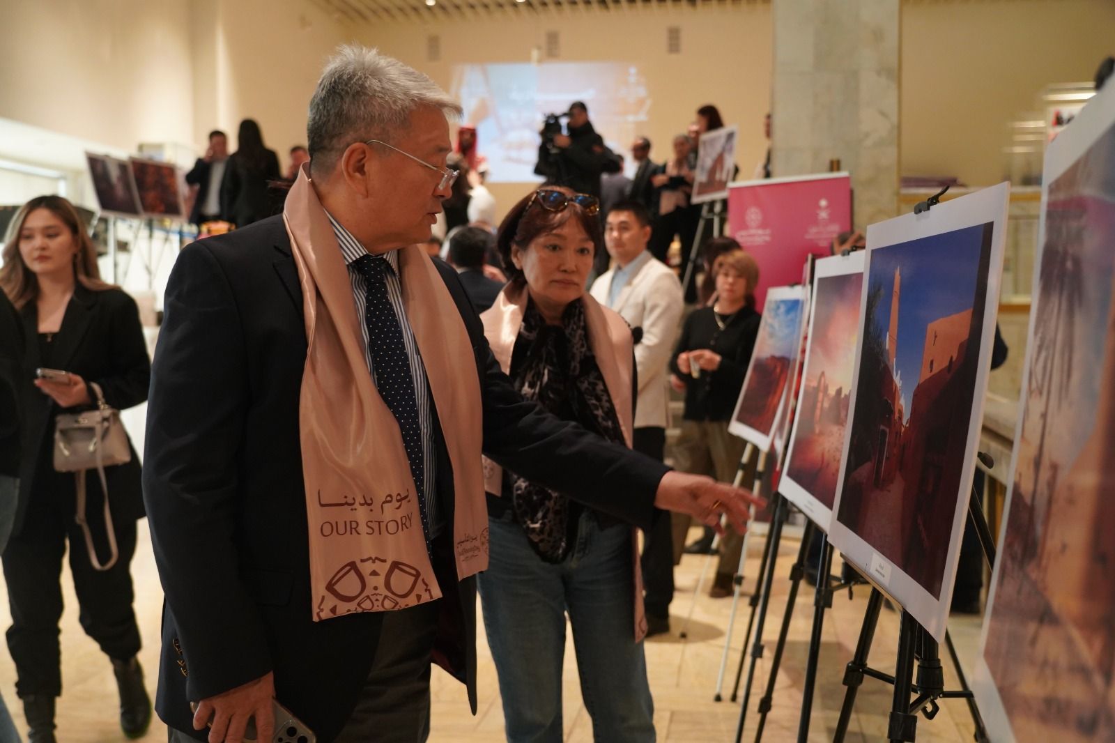 السعودية | سفارة المملكة في قرغيزستان تحتفل بيوم التأسيس