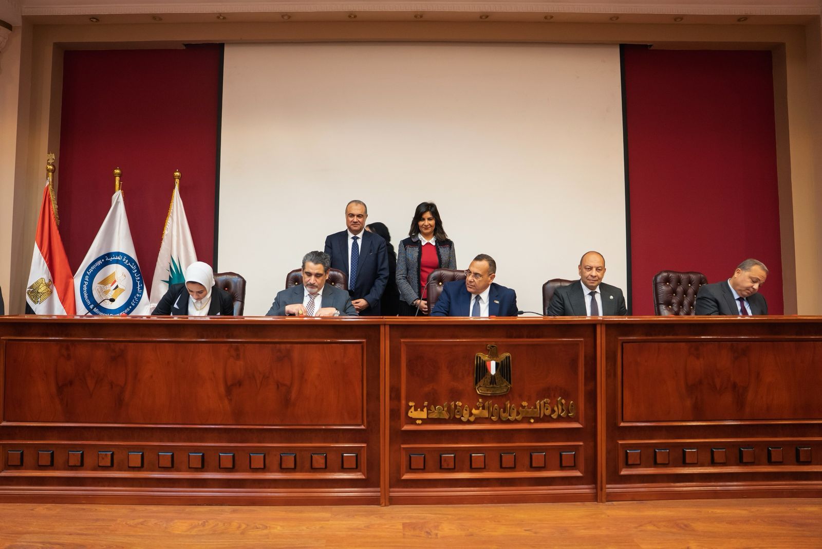 حياة كريمة توقع بروتوكول تعاون مع 5 شركات بترولية