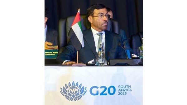 الإمارات تشارك في اجتماع وزراء خارجية مجموعة العشرين