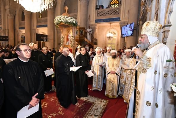 رسامة 12 كاهنًا لكنائس الإسكندرية بيد البابا تواضروس