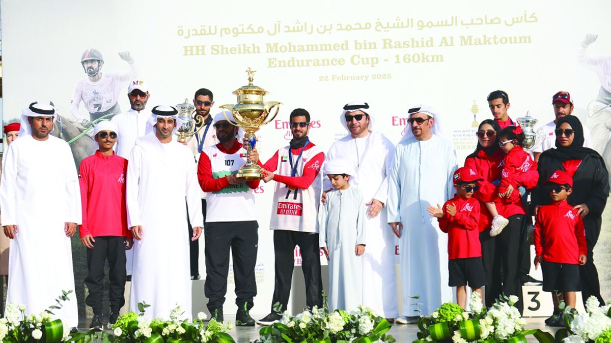 الامارات | سيف المزروعي بطلاً لكأس محمد بن راشد للقدرة