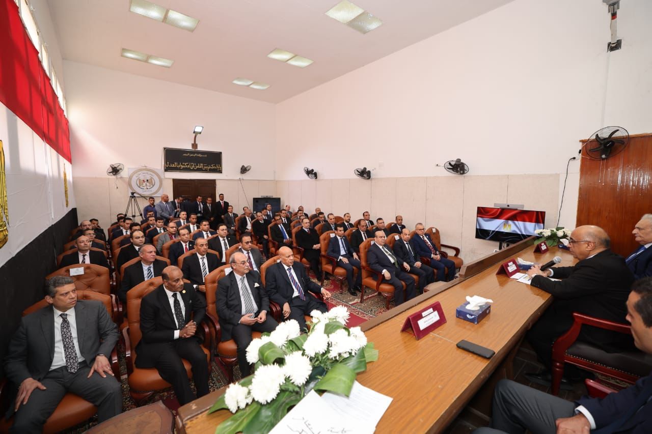 وزير العدل: الوزارة تدعم جميع الجهات القضائية لتعزيز العمل بالوسائل الحديثة