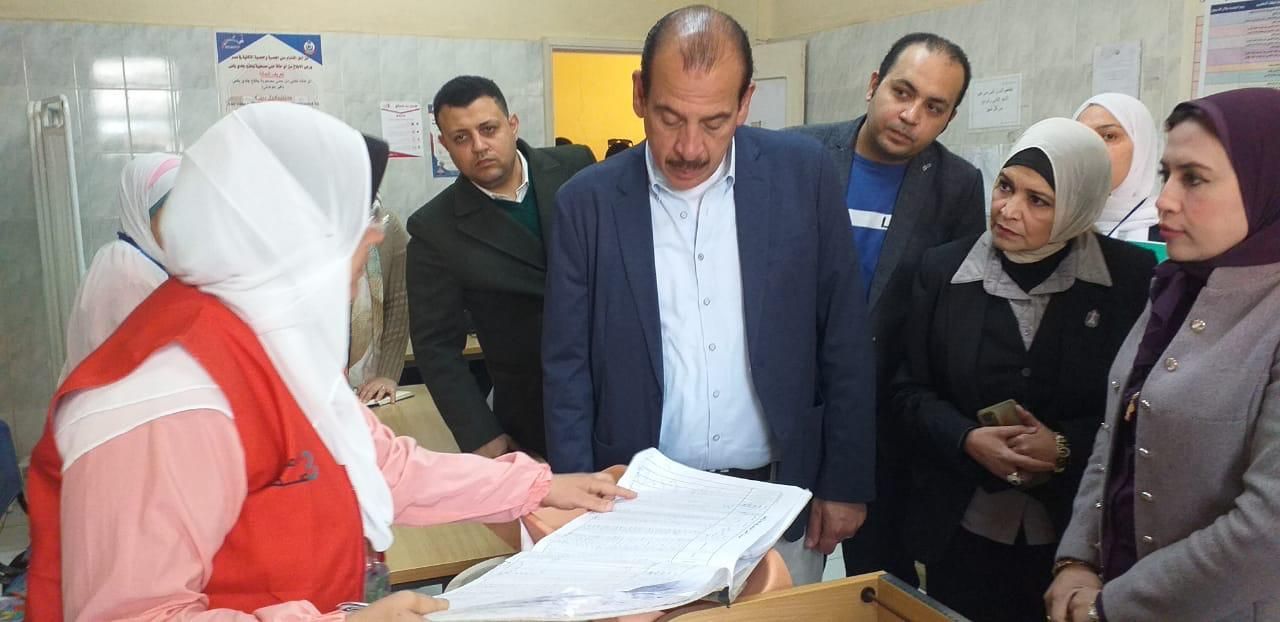 نائب وزير الصحة يتفقد وحدات طب الأسرة بمحافظة بنى سويف ومعاقبة المقصرين