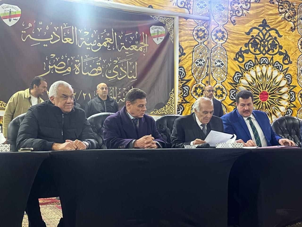 فوز المستشار أبو الحسين قايد برئاسة نادي قضاة مصر بالتزكية