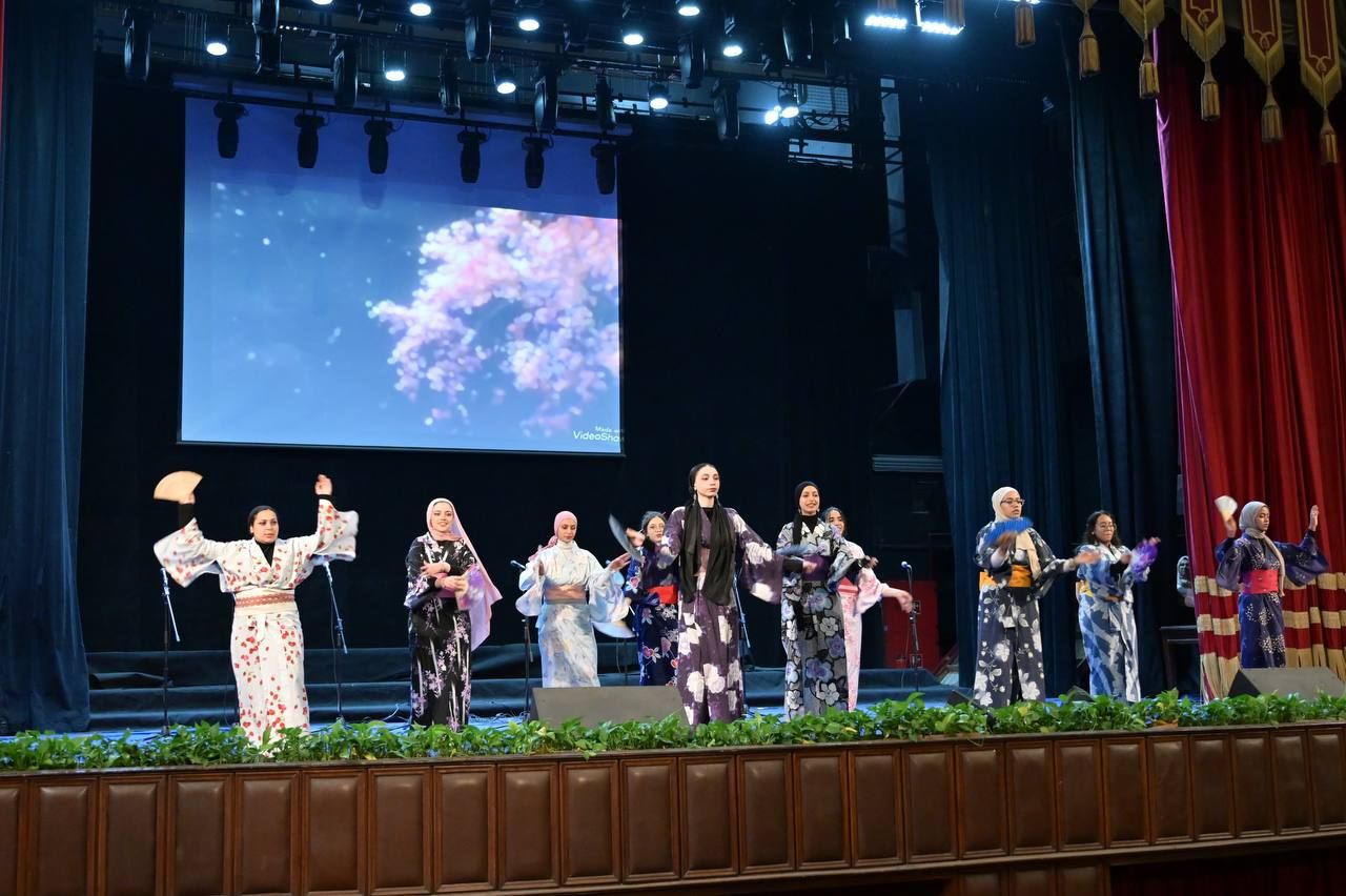 جامعة القاهرة تحتفل باليوم الثقافى اليابانى بحضور سفير اليابان