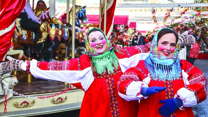 الامارات | «موسكو»..  استقبال الربيع بالفرح