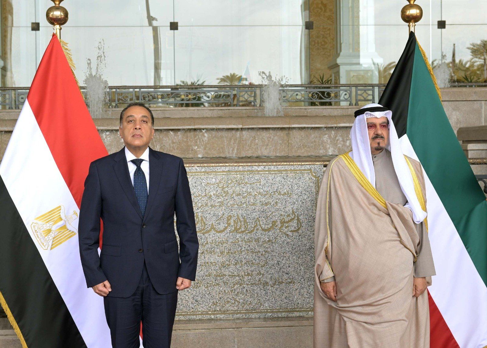 مراسم استقبال رسمية لرئيس الوزراء فى الكويت