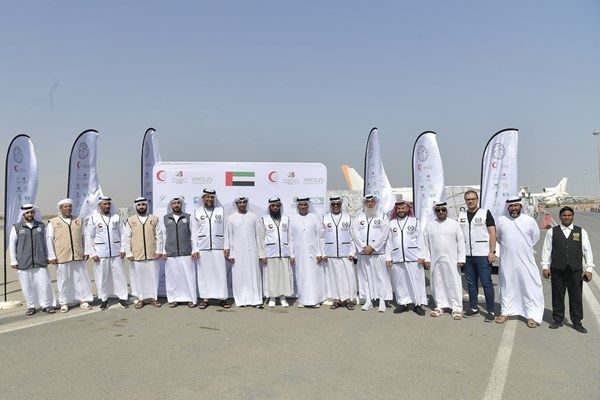 بتوجيهات حاكم عجمان.. "حميد بن راشد الخيرية" و"هيئة الأعمال الخيرية" تدعمان ‏غزة بـ 375 طنا من المواد الغذائية لشهر رمضان